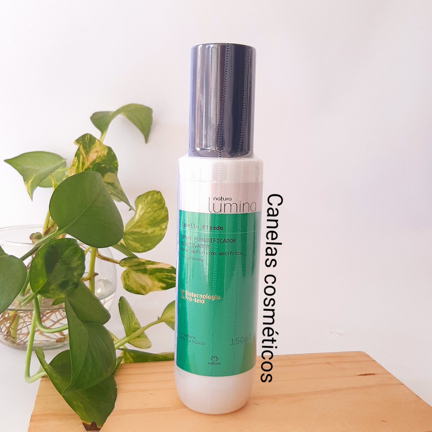 SPRAY HUMIDIFICADOR REACTIVADOR LUMINA CABELLO RIZADO NATURA 150ml