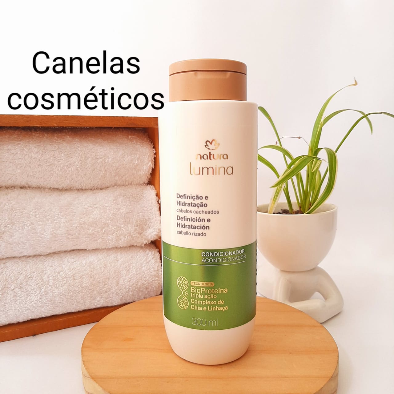 ACONDICIONADOR LUMINA CABELLO RIZADO NATURA 300ml