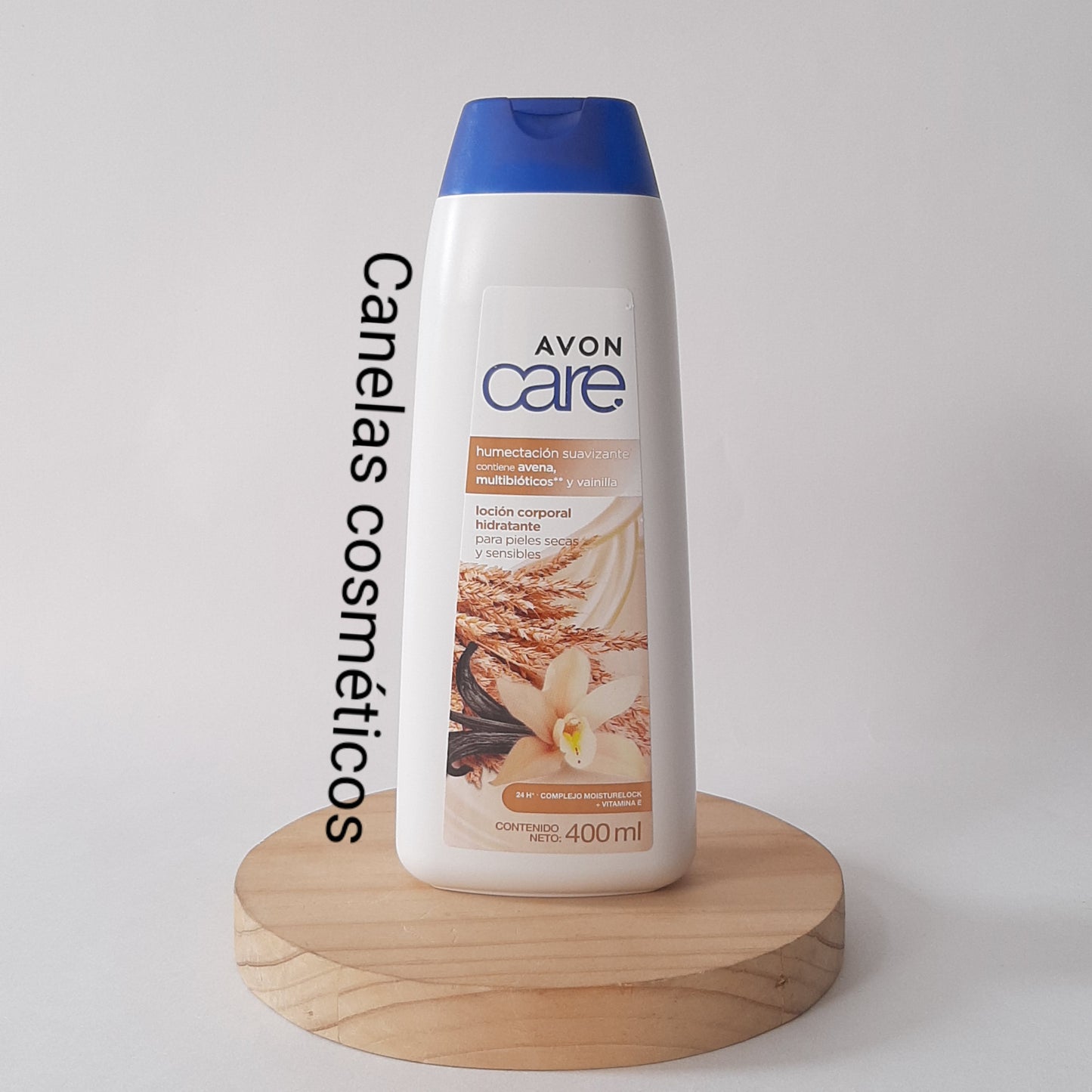 CREMA NUTRITIVA CORPORAL AVON CARE AVENA Y VAINILLA 400 ML