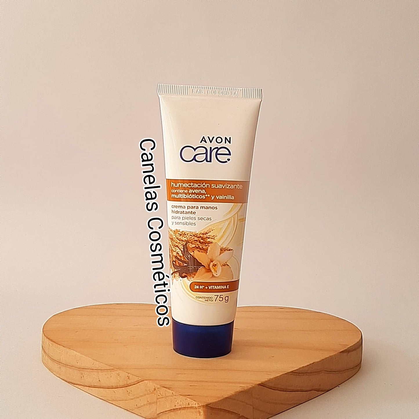 CREMA PARA MANOS AVENA Y VAINILLA 75g