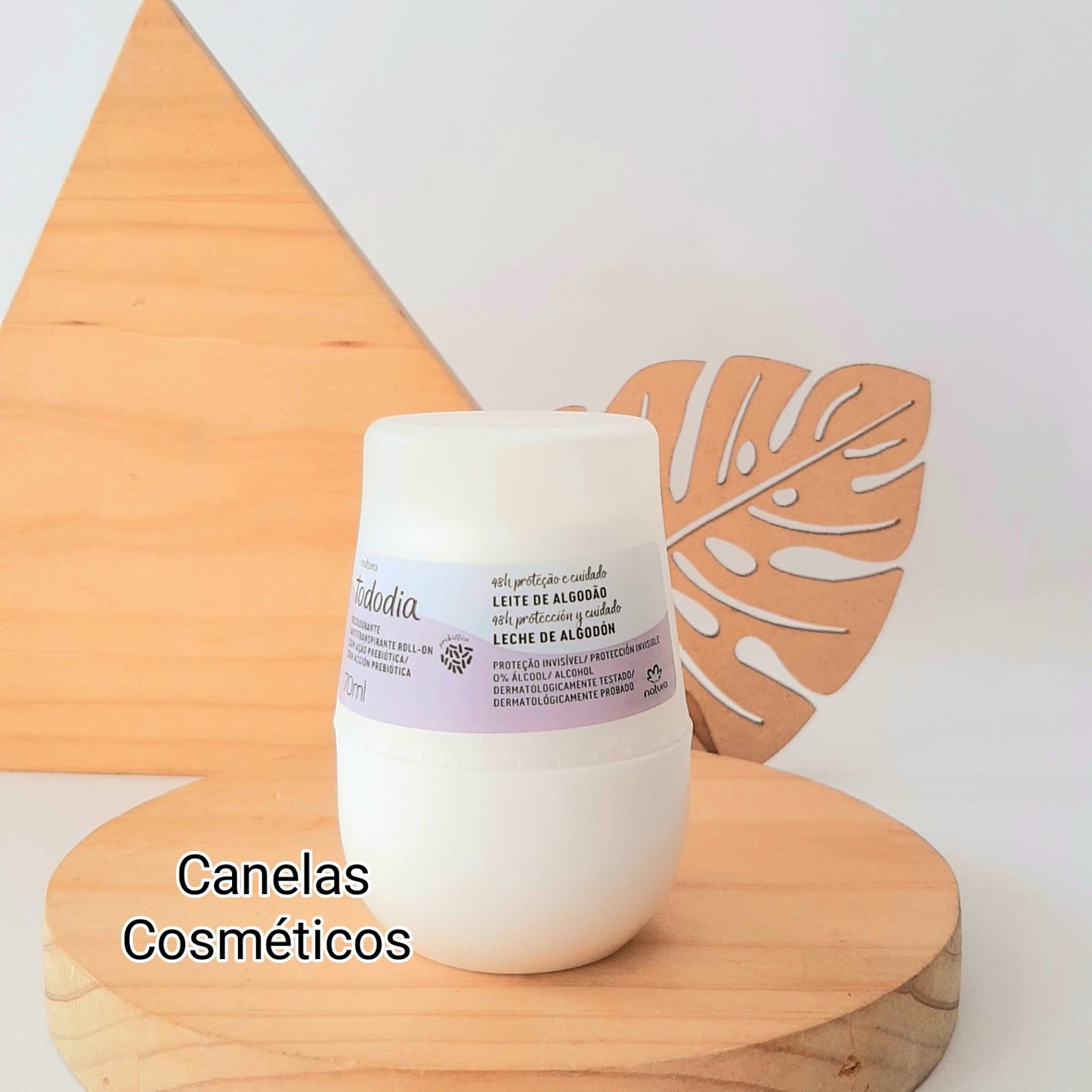 DESODORANTE ANTITRANSPIRANTE EN ROLL-ON DE ALGODON 70ml