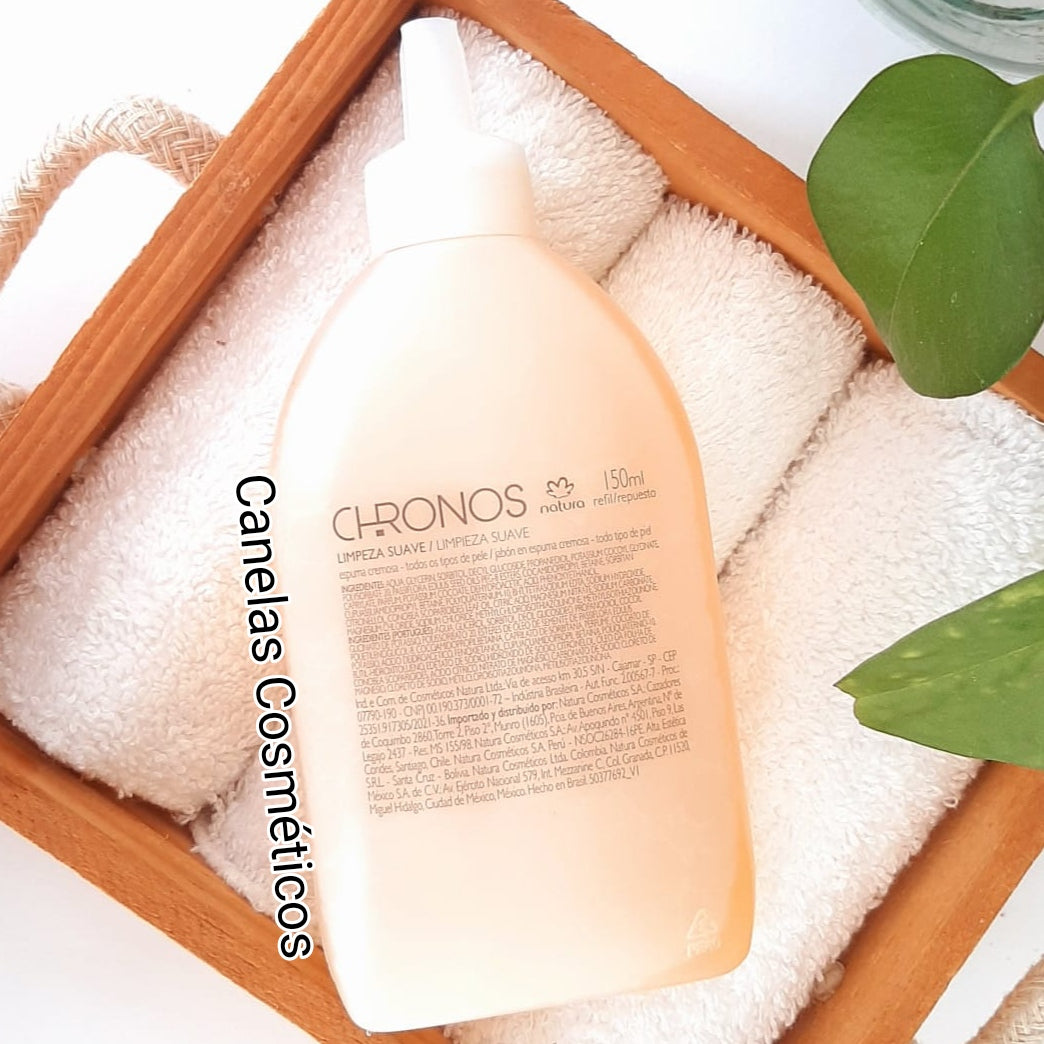REPUESTO ESPUMA DE LIMPIEZA SUAVE NATURA CHRONOS 150ml