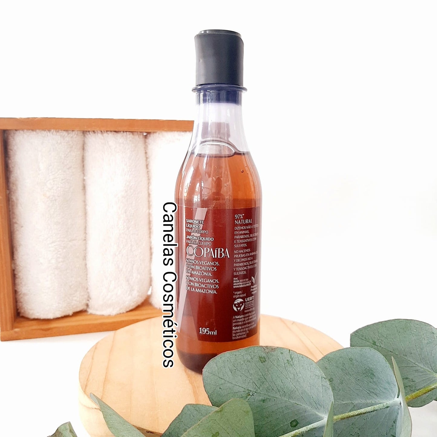 JABON LIQUIDO PARA EL CUERPO EKOS COPAIBA PARA CABALLERO 195ml
