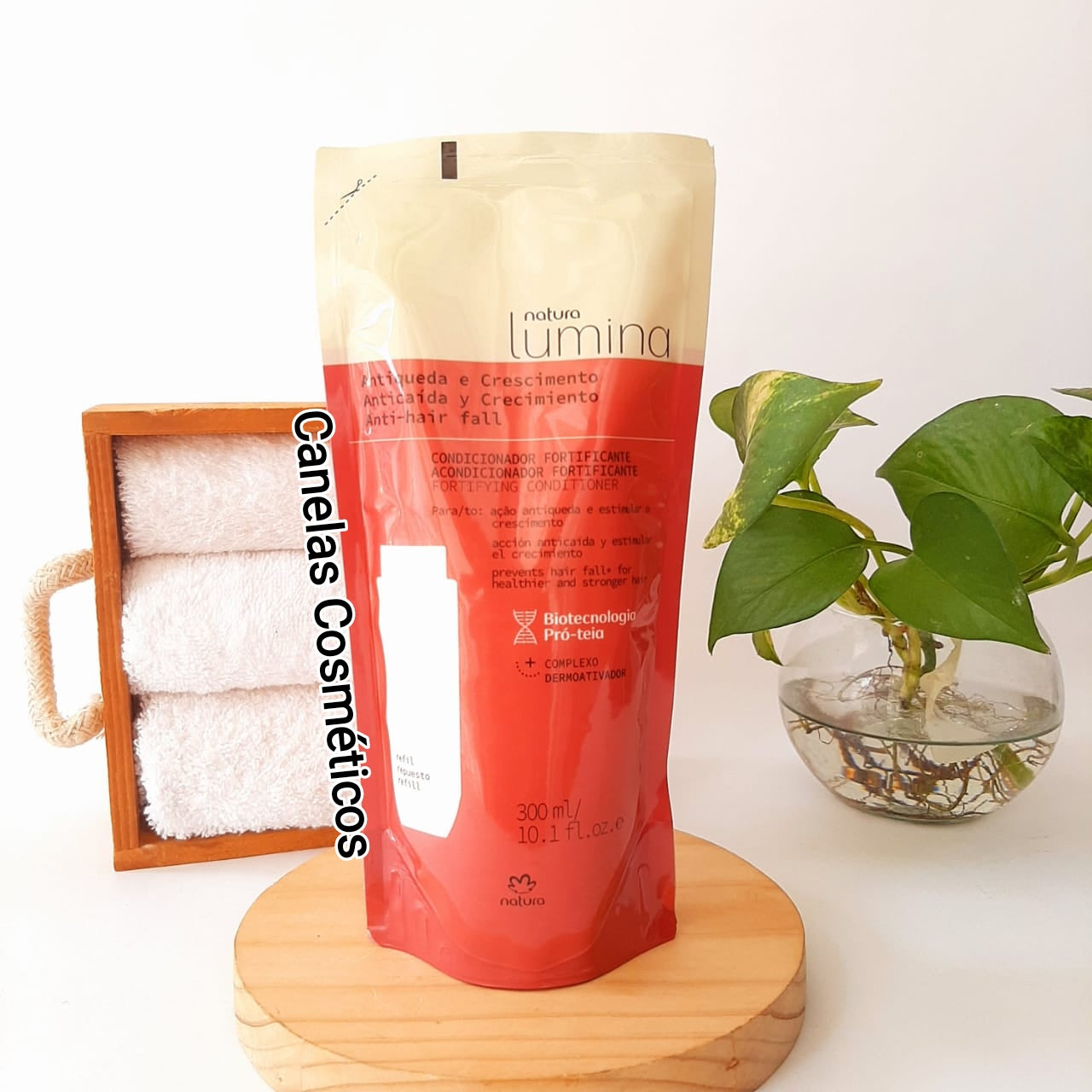 REPUESTO ACONDICIONADOR FORTIFICANTE ESTIMULANTE ANTICAIDA Y CRECIMIENTO LUMINA 300ml