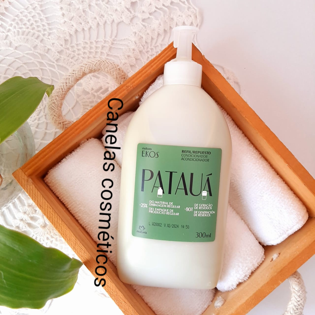 REPUESTO EKOS ACONDICIONDADOR PATAUA NATURA 300ml
