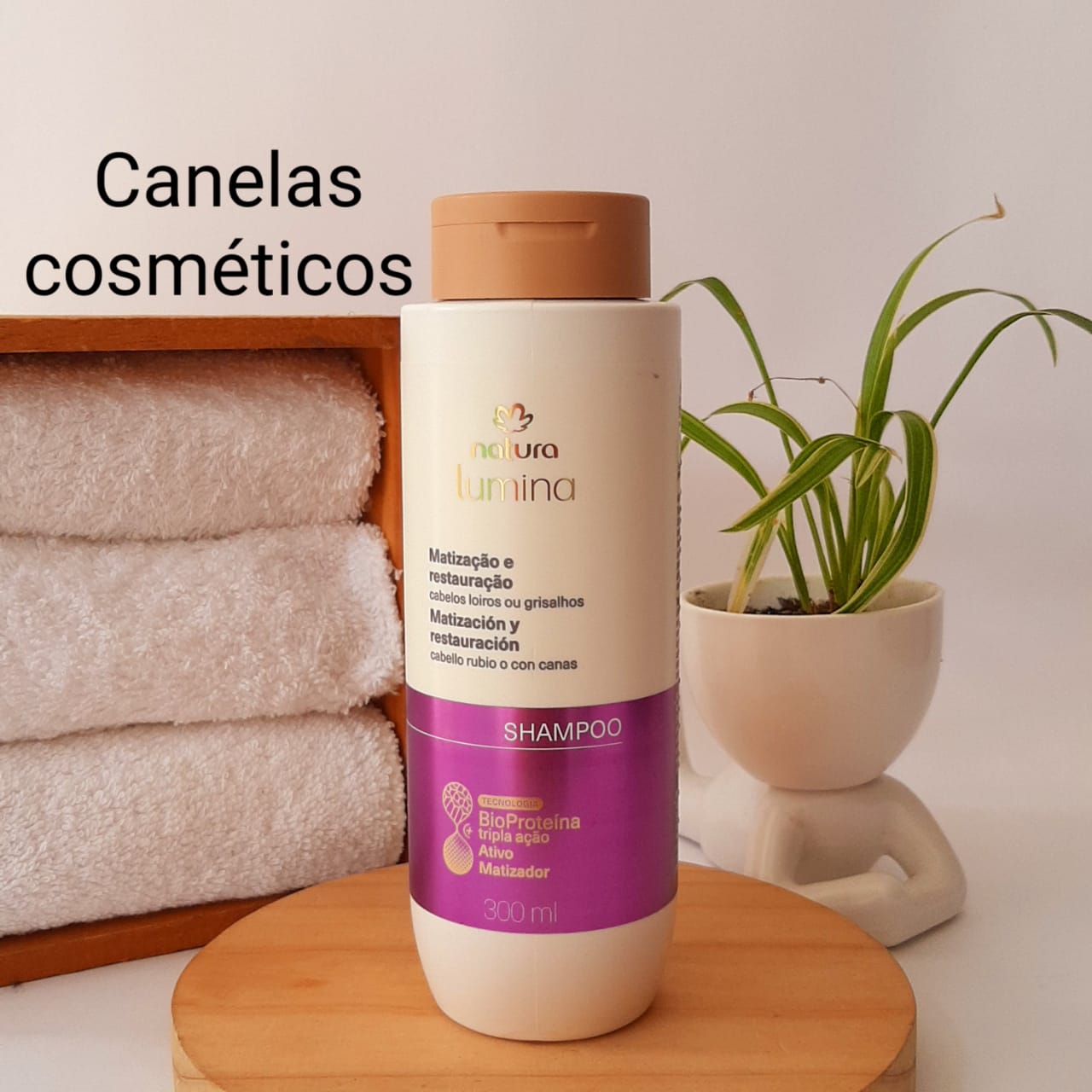 SHAMPOO LUMINA MATIZACION Y RESTAURACION CABELLO RUBIO O CON CANAS NATURA 300ml
