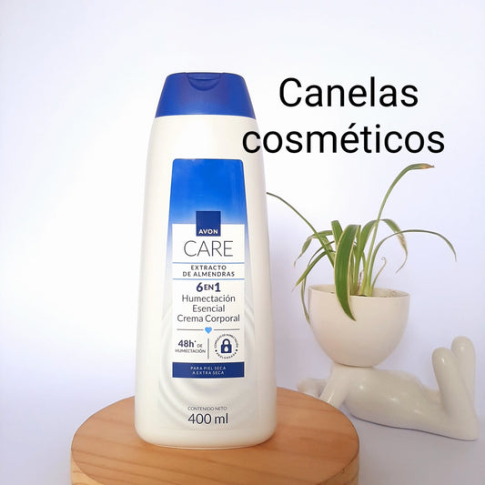 CREMA HIDRATANTE Y REFRESCANTE CORPORAL AVON CARE EXTRACTO DE ALMENDRAS 400 ML