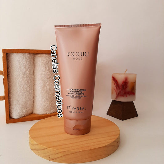 CREMA HIDRATANTE CORPORAL PERFUMADA CCORI ROSÉ 200ml YANBAL