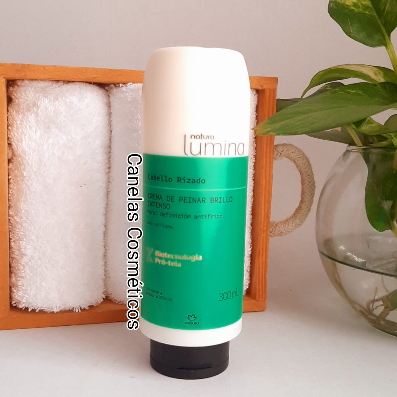 CREMA DE PEINAR LUMINA CABELLO RIZADO NATURA  300ml