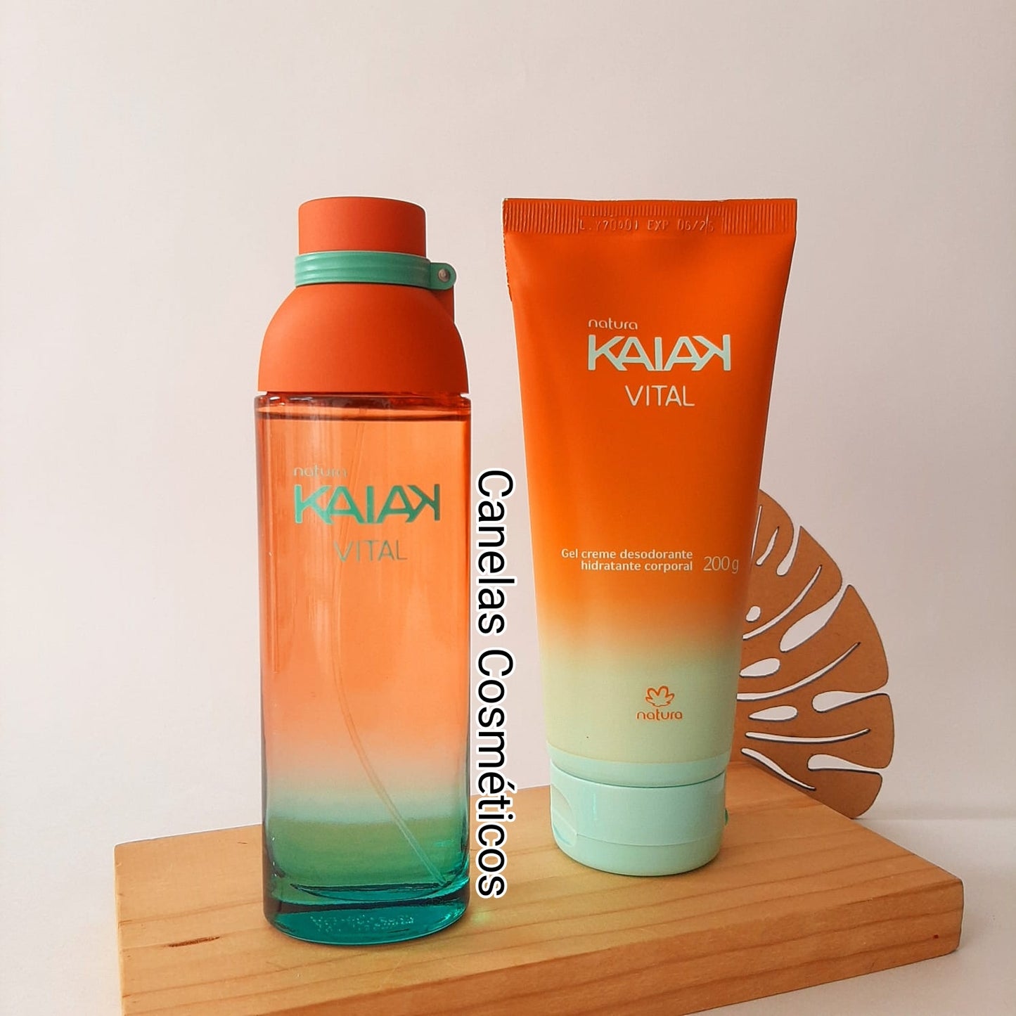 KIT KAIAK VITAL, PERFUME  MAS CREMA PERFUMADA