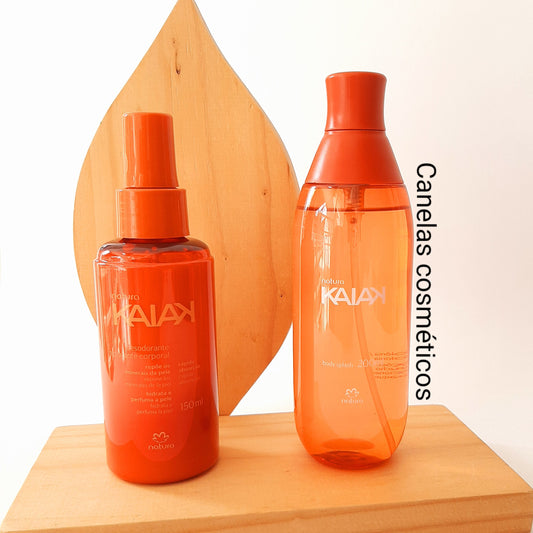 KIT KAIAK CLASICO DE CREMA CORPORAL MAS BODY SPLASH