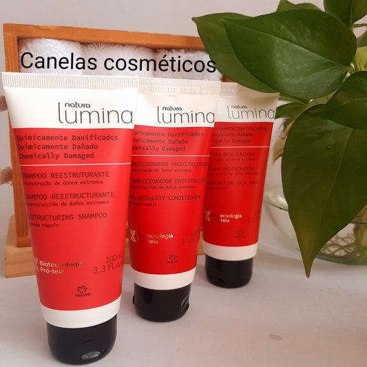 KIT LUMINA CABELLO QUIMICAMENTE TRATADO