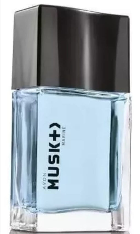 PERFUME MUSK + MARINE MASCULINO MINI DE AVON 30ML