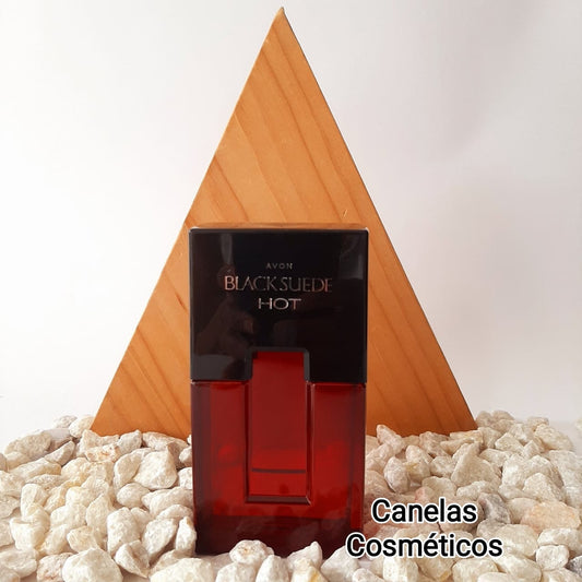 PERFUME BLACK SUEDE HOT MASCULINO 100ML DE AVON