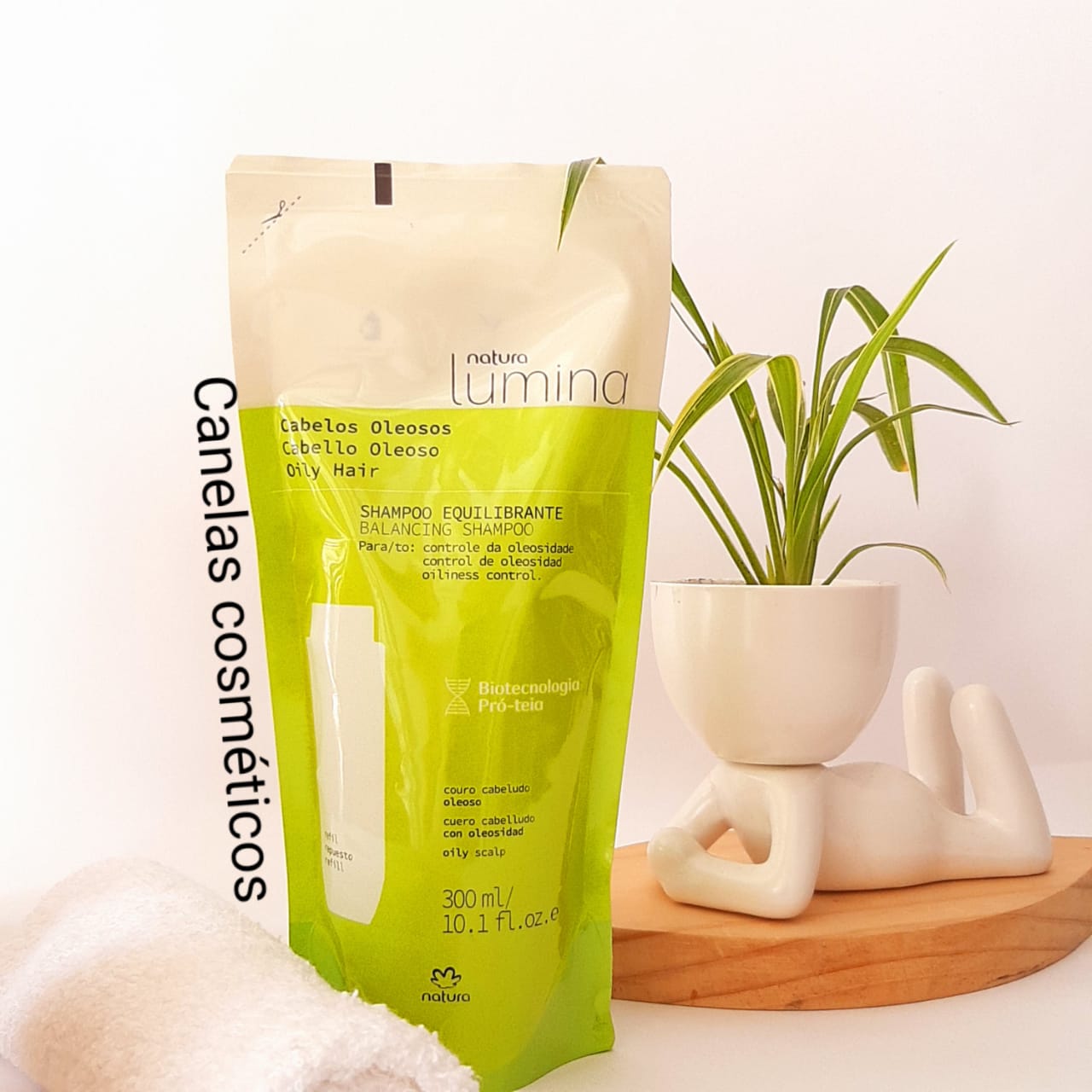 REPUESTO SHAMPOO LUMINA CABELLO OLEOSO NATURA  300ml