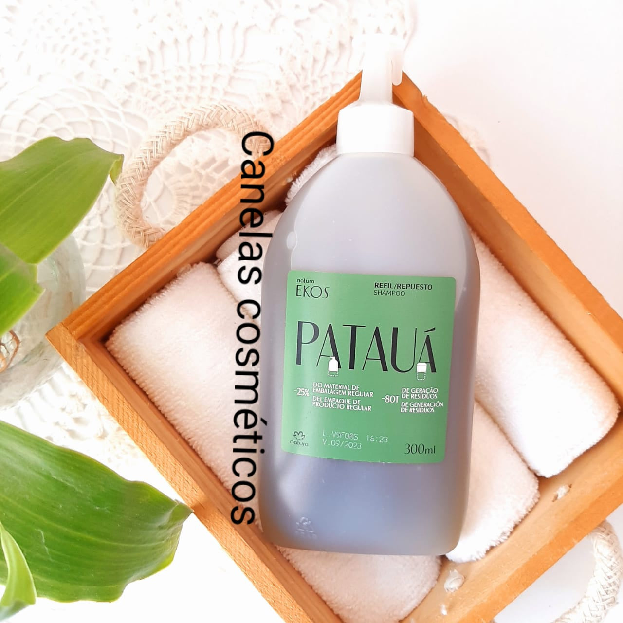 REPUESTO EKOS SHAMPOO PATAUA NATURA 300ml