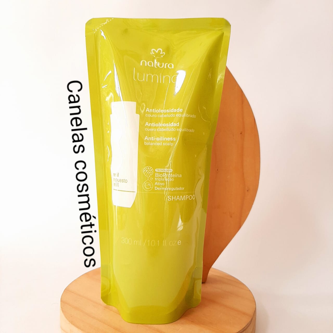 REPUESTO SHAMPOO LUMINA CABELLO OLEOSO NATURA  300ml