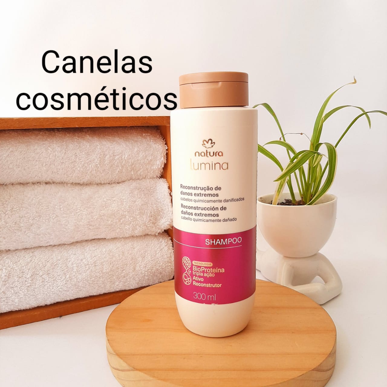 SHAMPOO REESTRUCTURANTE QUIMICAMENTE DAÑADO LUMINA 300 ML