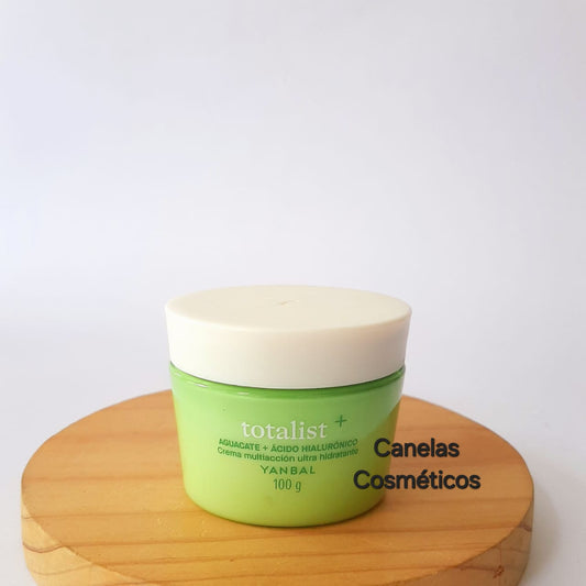 TOTALIST CREMA ULTRAHIDRATANTE AGUACATE + ÁCIDO HIALURÓNICO  YANBAL 100g